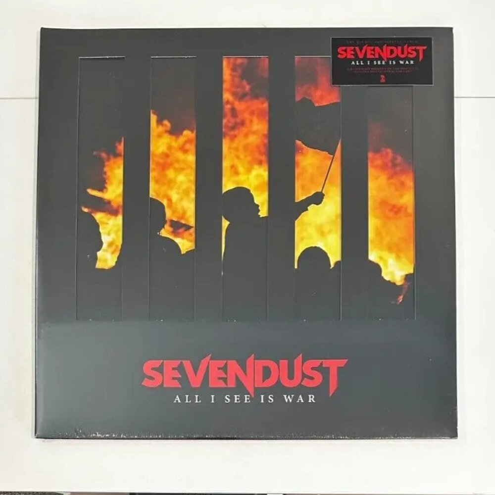 Sevendust All I See Is War LP ~ Limited Edition Colored Vinyl ~ New/Sealed!